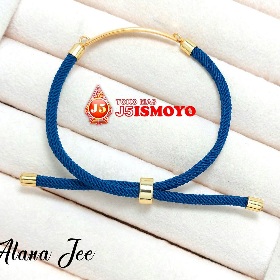Terbaik.. Gelang Tali Emas Alana Jee  Dewasa J5 Ismoyo