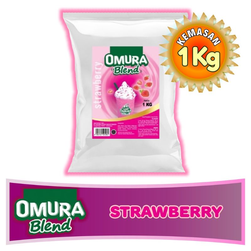

bubuk minuman Omura fruity series