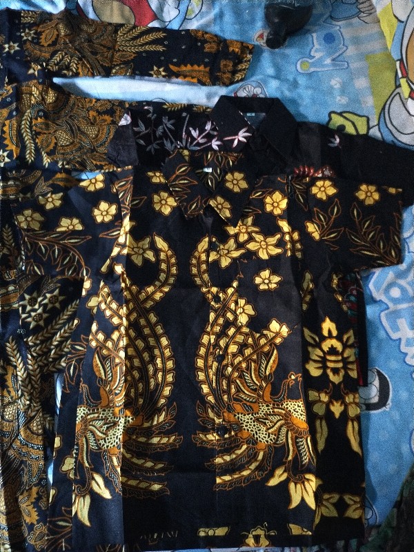 Hem Batik Anak Modern Khusus Seragaman Usia 2-8 Tahun