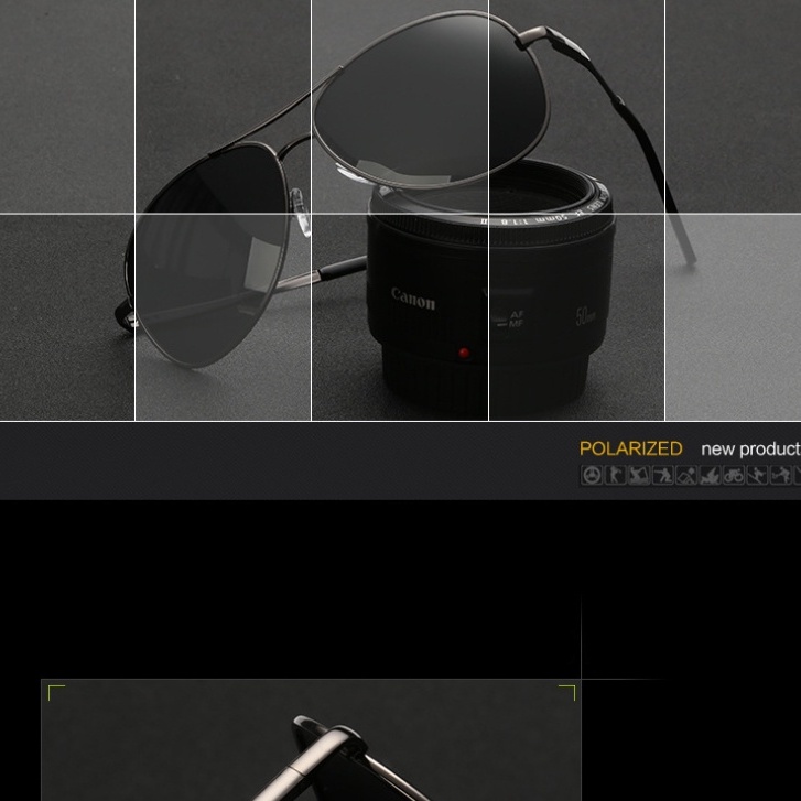 Kacamata Hitam Polarized Untuk Pria Dan Wanita