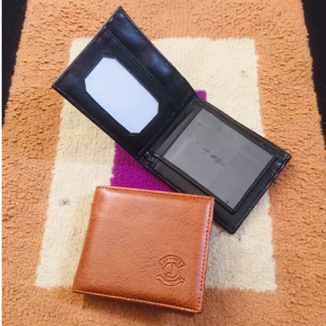 dompet lipat dua kecil (pas uang) bahan kulit sintetis lokal#dompetpria #dompetcowok #dompetmurmer #murahmeriah