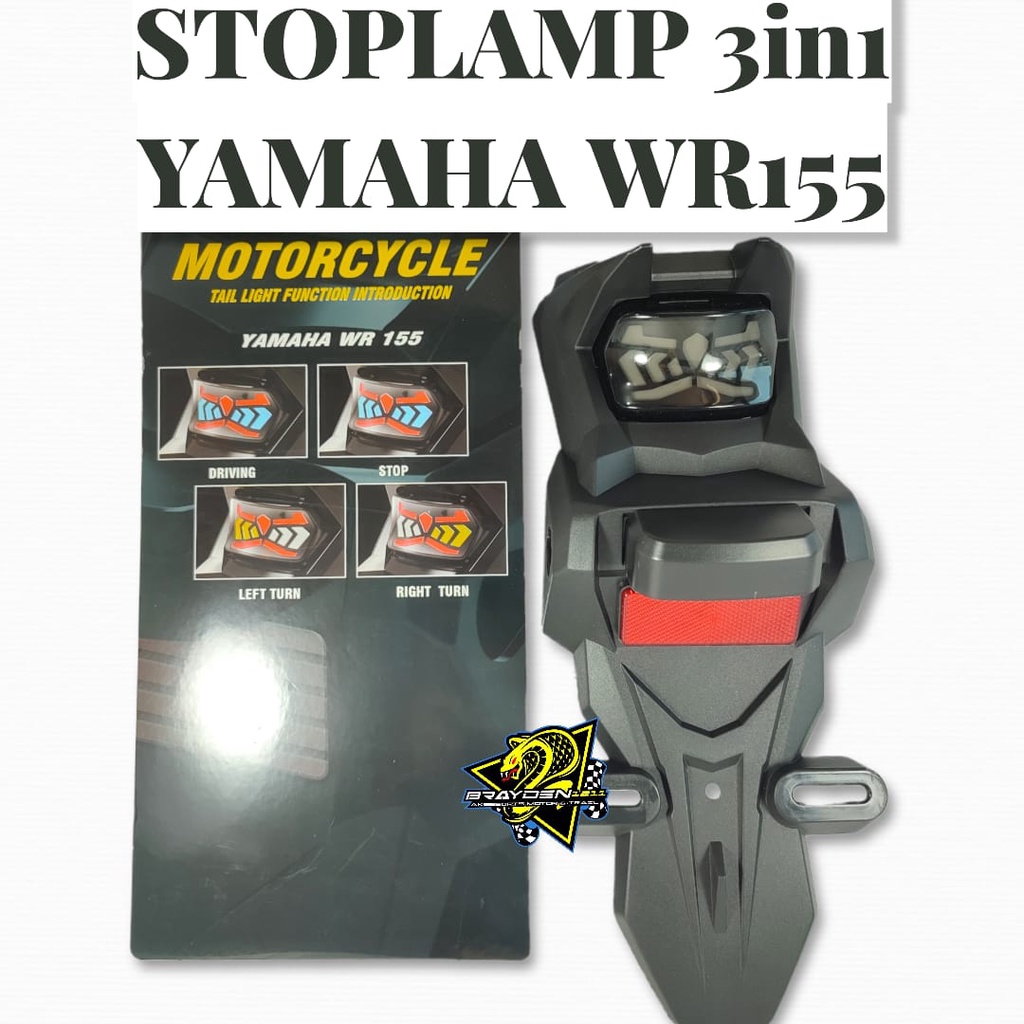 LAMPU STOP WR155/STOP LAMP WR155/STOP LAMP 3IN1 WR 155