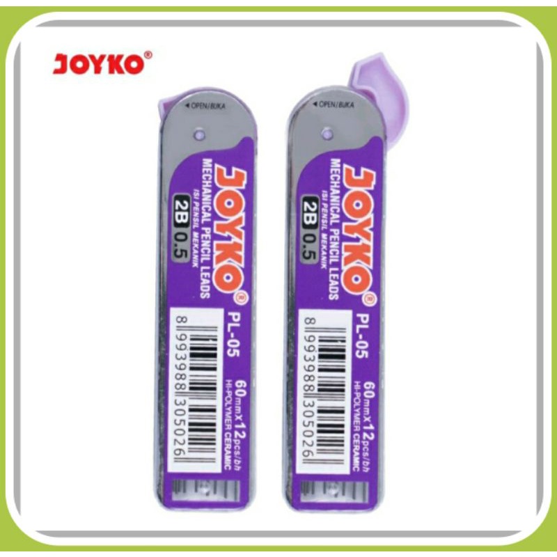 

Isi Pensil Mekanik Joyko 2B 0.5mm ( 1 pcs )