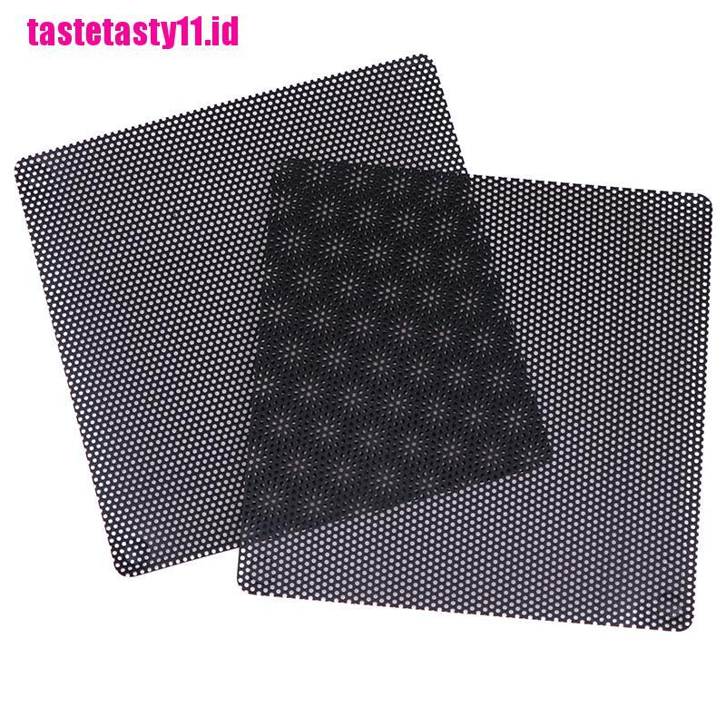 5 Pcs Jaring Filter Debu Bahan PVC Ukuran 8cm Untuk Kipas PC