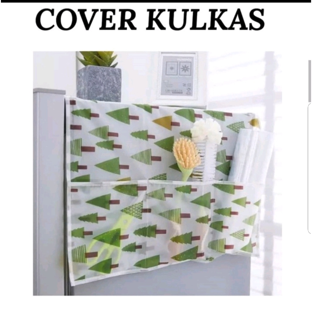 TAPLAK KULKAS WATERPROOF SARUNG KULKAS COVER KULKAS STORAGE POUCH