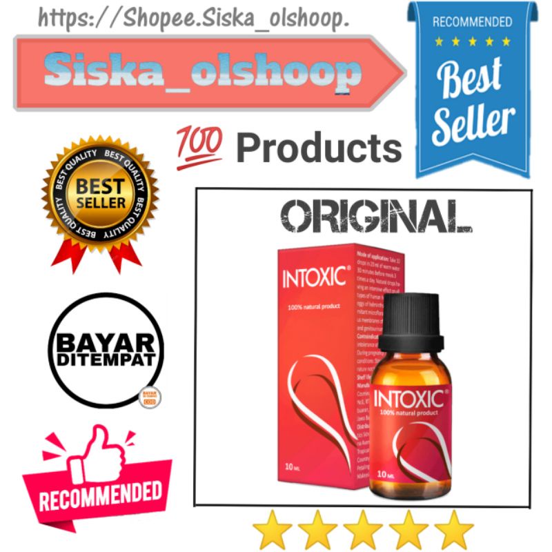 OBAT PEMBUNUH PARASIT DALAM TUBUH | INTOXIC ASLI | INTOXIC ORIGINAL | OBAT ANTI PARASIT CAIR BPOM