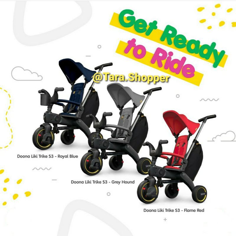 liki trike s3 flame red