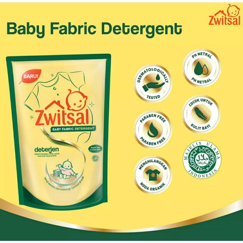 Zwitsal Baby Fabric Detergent 750 ml