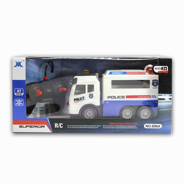 Mobil Remot Control Polisi Car Superior Frekuensi 27Mhz