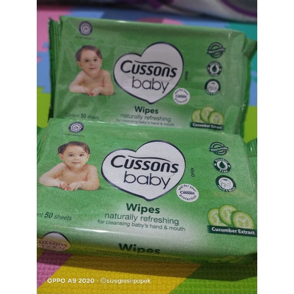 MAMYPOKO PASEO YUNIKON KODOMO Baby Wipes 50 Sheets - Tissue Basah Bayi