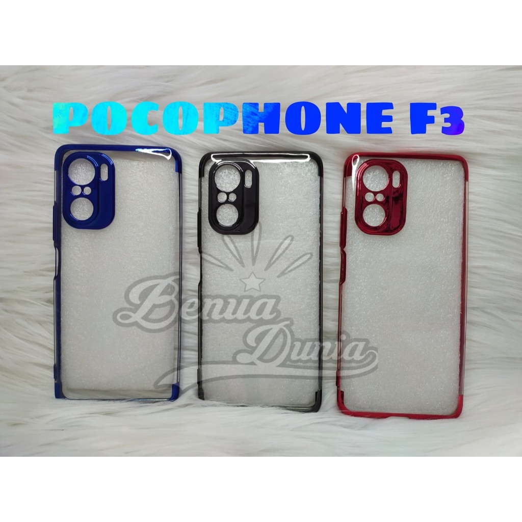 CASE REDMI NOTE 8 -POCOPHONE M3 -POCOPHONE F3/CASE SHINING CHROME PREMIUM - BD