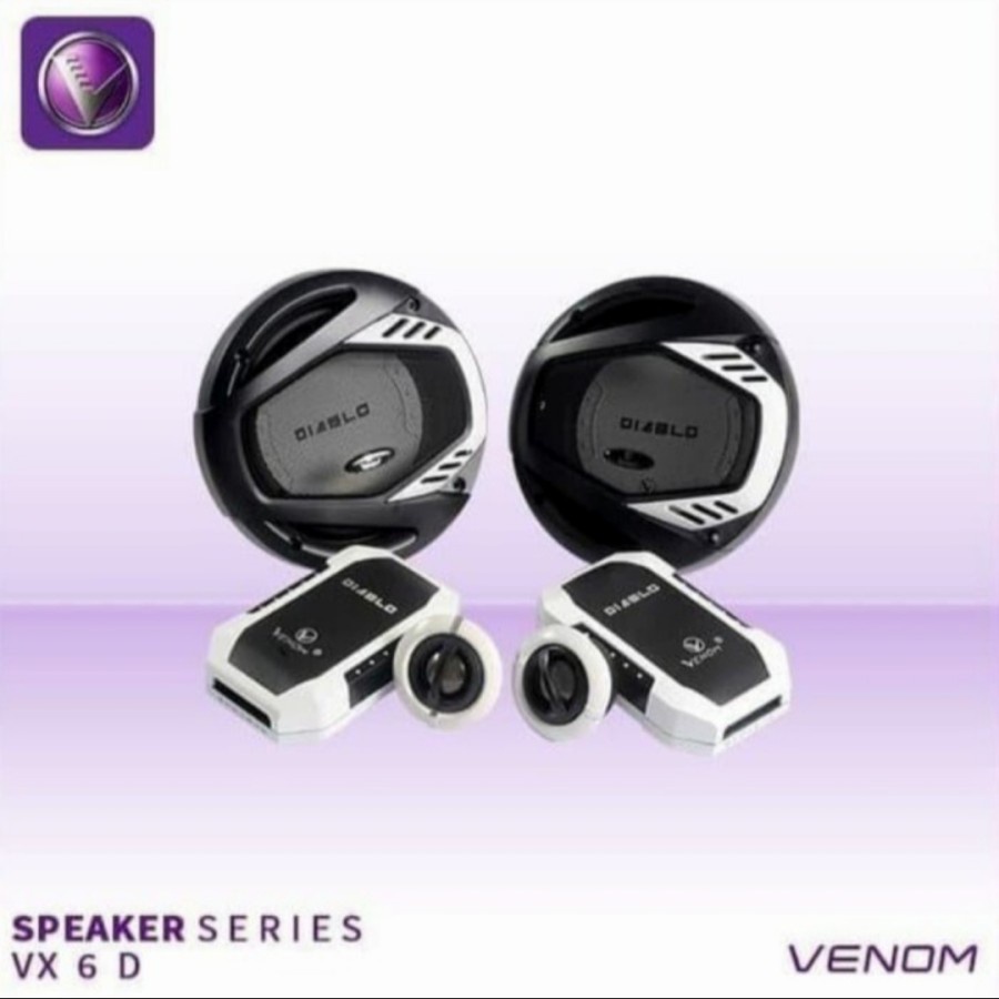Speaker Split Venom VX 6 D / Speaker Pintu Venom Diablo