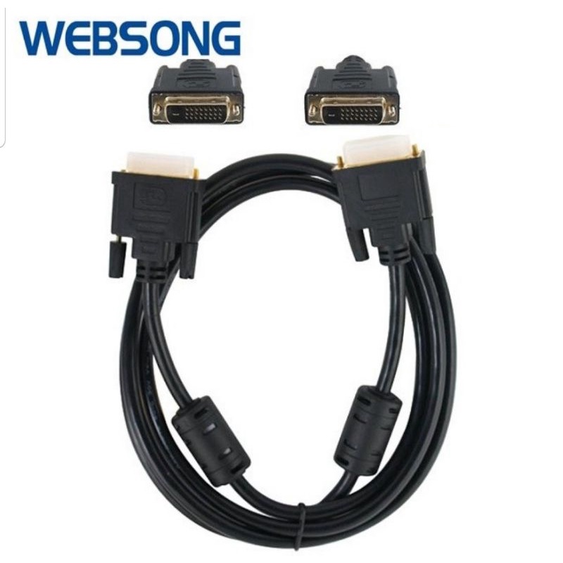 Kabel DVI24+1 Dual link Male to Male 1.5M 3M 5M 10M High Quality WEBSONG