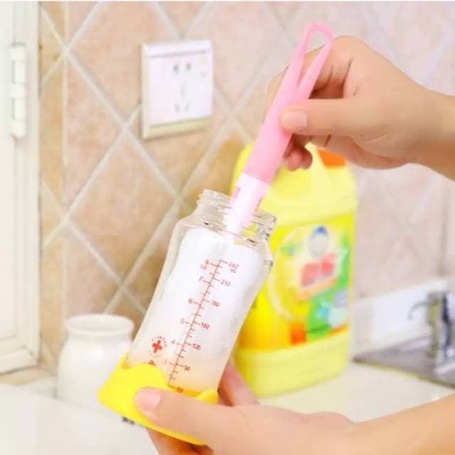 Pembersih Botol Susu Spon Cuci Botol Minum Sponge Cleaning Brush