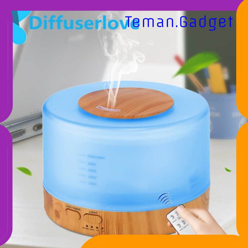TG-CE046 Taffware HUMI Air Humidifier Aromatherapy 7 Color 500ml Remote - 2467