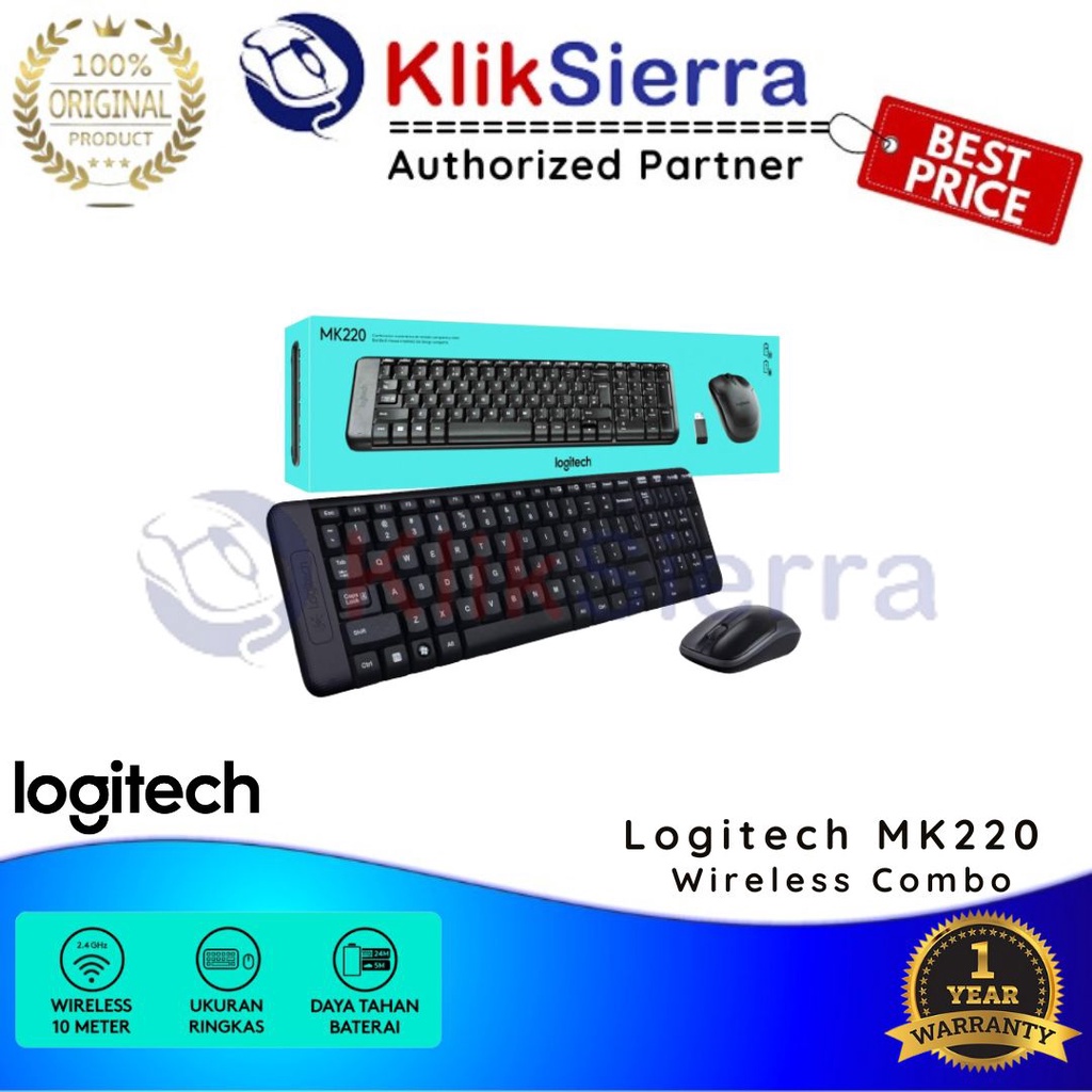 Keyboard Logitech MK220