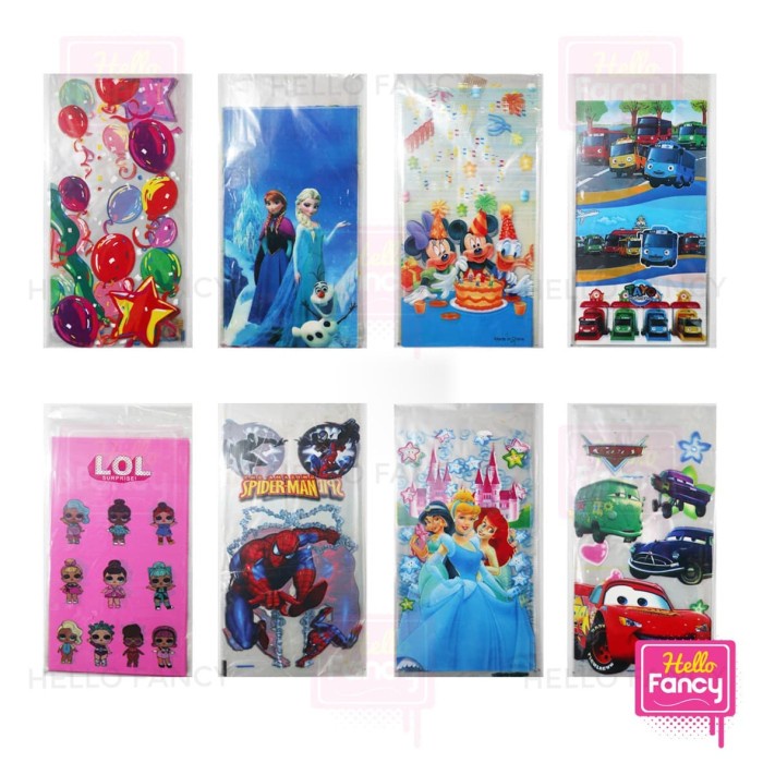 

Terlaris GOODIE BAG SIZE L 27X50 / KEMASAN KADO PLASTIK / GB27X50 - Frozen