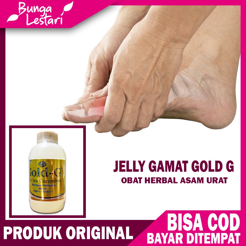 

Obat Herbal Asam Urat, Kesemutan, Linu, Nyeri Sendi, Kolesterol - Jelly Gamat Gold G