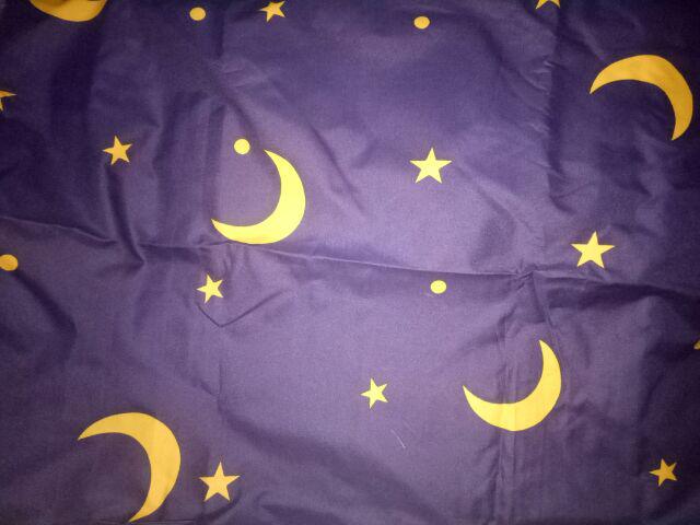 Sprei Motif Ring Blue