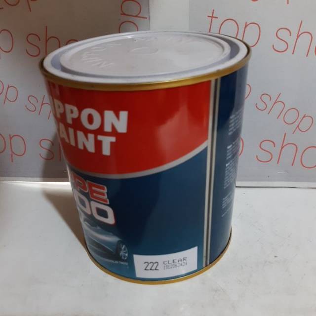 CAT DUCO NIPPE 2000 WARNA CLEAR 222 &amp;  CLEAR DOF 222D ISI 1KG - NIPPON PAINT