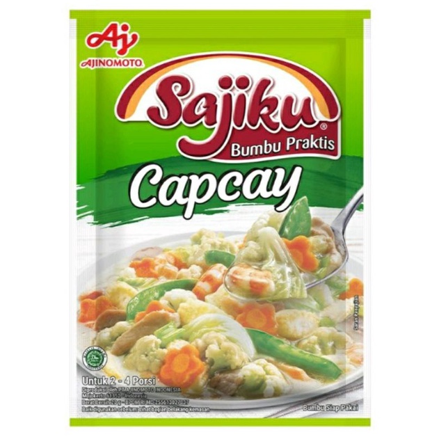 

✔MURAH Sajiku Capcay 20gr / Bumbu Capcay / Bumbu Instan