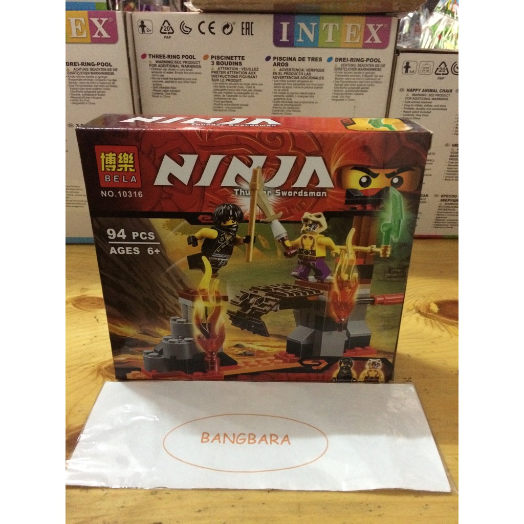 Brick Lego BELA 10316 Ninja 94Pcs