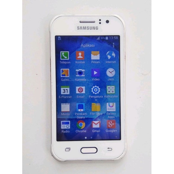 Samsung j1ace 4g dual sim bekas normal