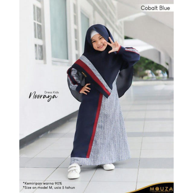 Gamis Set Anak || Nooraya Dress Kids Set by Mouza