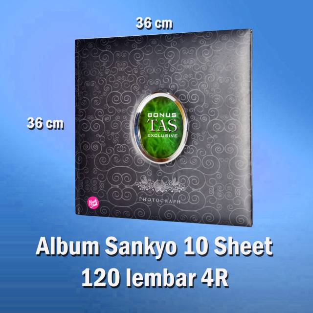 Album Foto Magnetic 10 sheet (Bonus Tas)