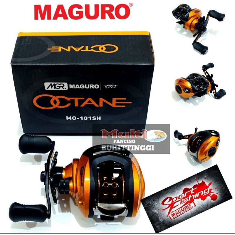 reel BC MAGURO OCTANE 101 SH handle kiri