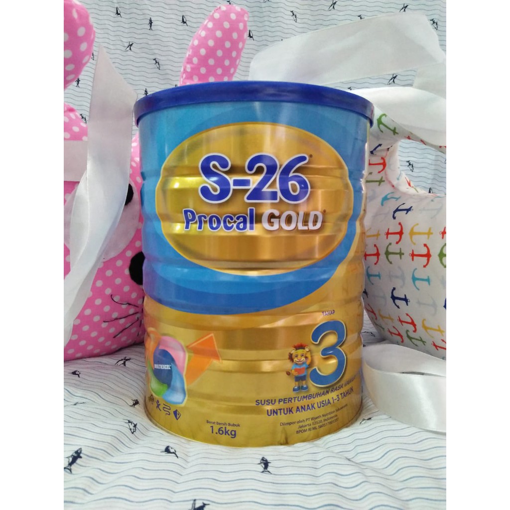 S-26 Procal Gold 3 Vanila 1,6 kg - HTA SUSU / PAMPERS / DIAPERS
