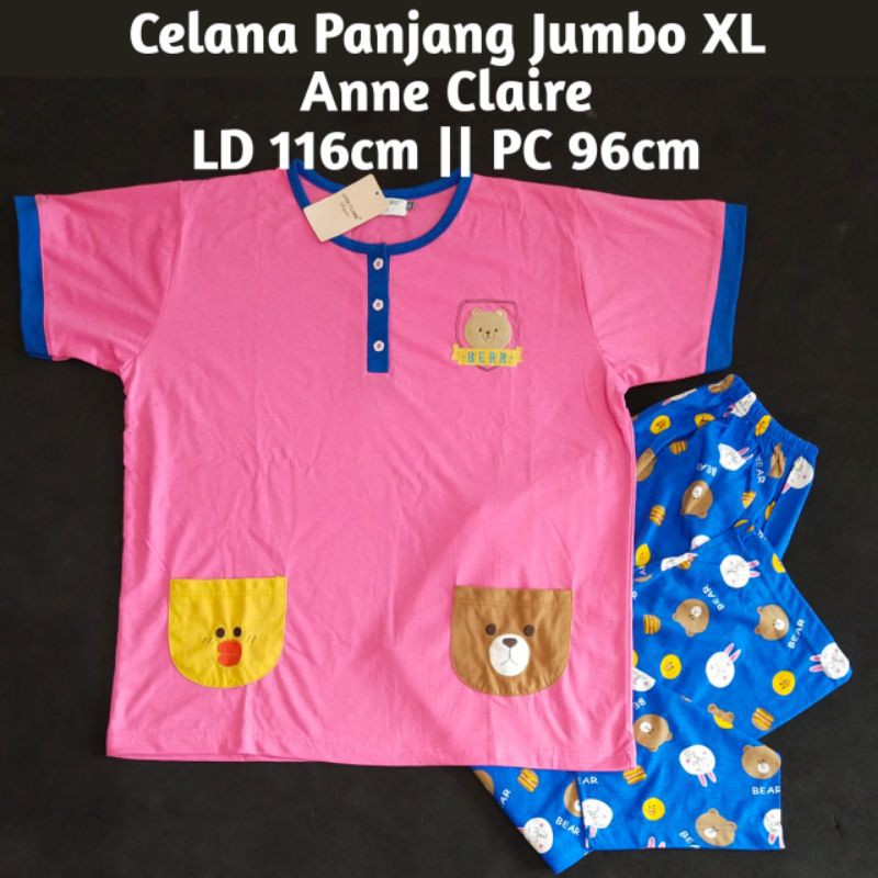 babydoll celana panjang jumbo anne claire XL
