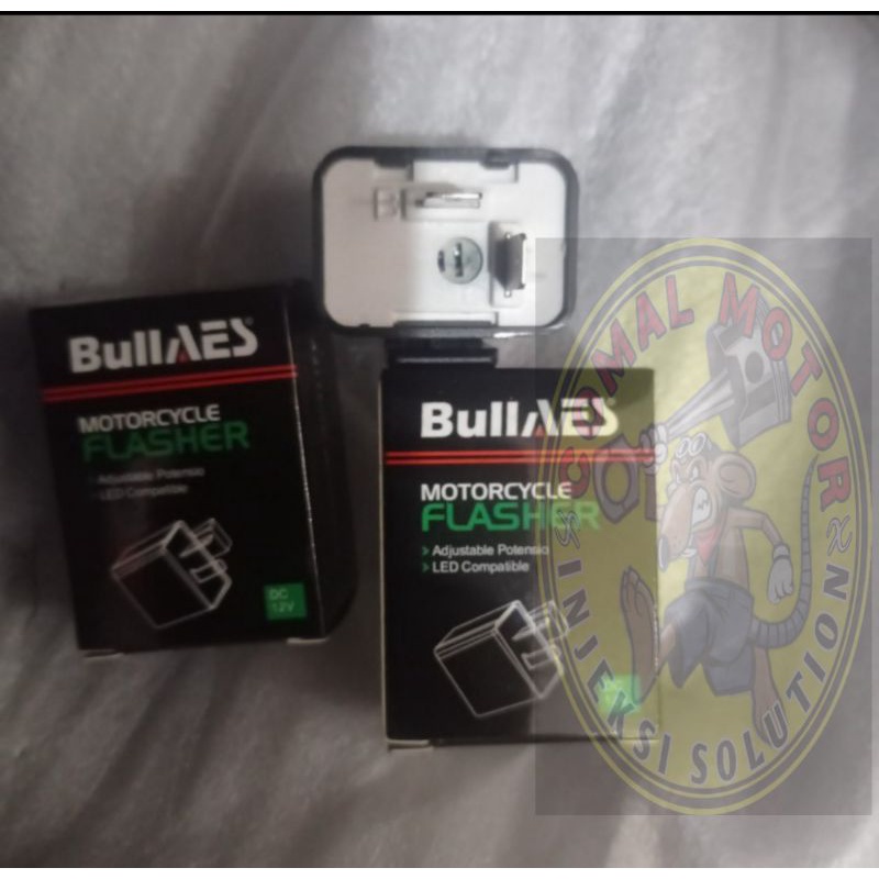 flasher sein Bull aes, bisa di stel kedipan ala bus malam