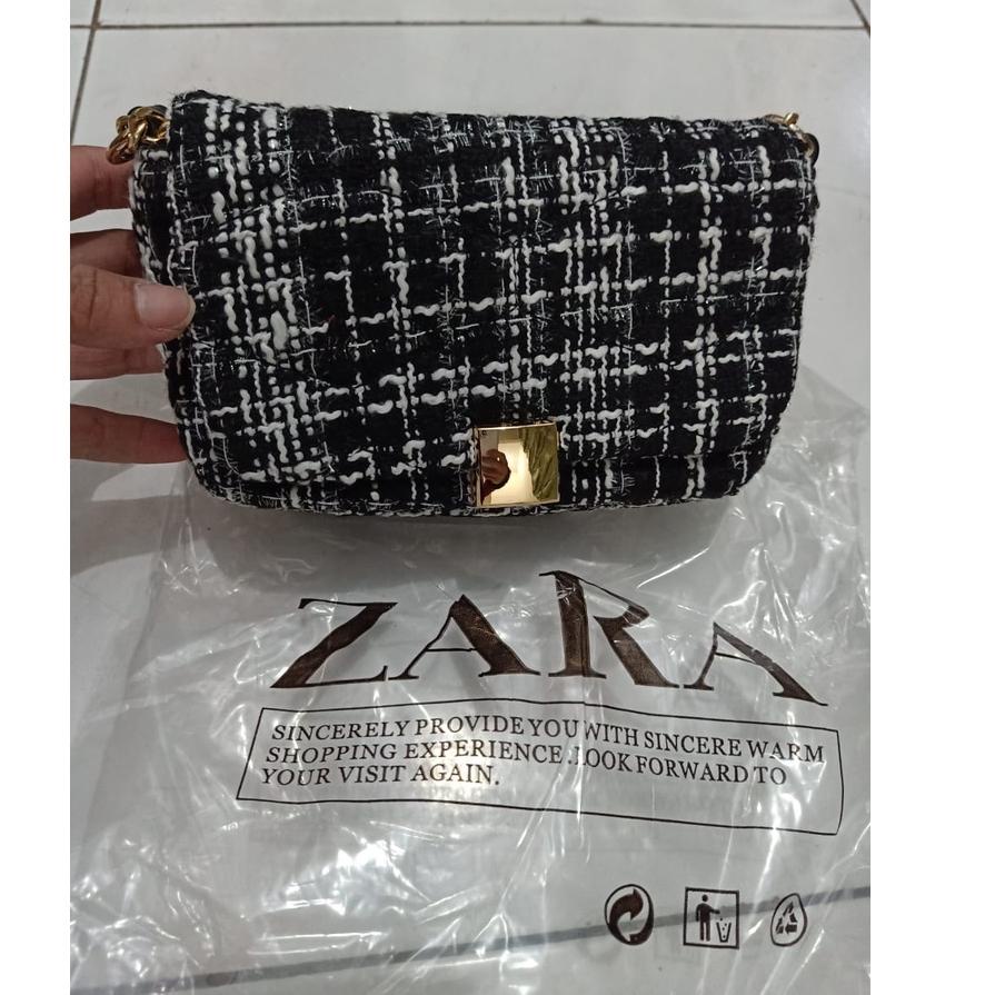 Top Produk.. 9.9 SALE SLING BAG ZAR4 MINI KAIN / TAS SELEMPANG MINI KAIN TERBARU / TAS MODERN KUALIT