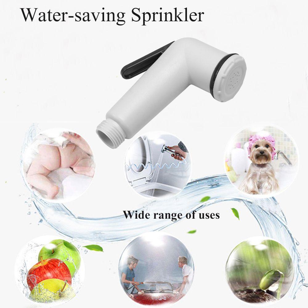 Populer Kepala Shower ABS High Pressure Sprayer Nozzle Semprotan Kamar Mandi Genggam Shattaf