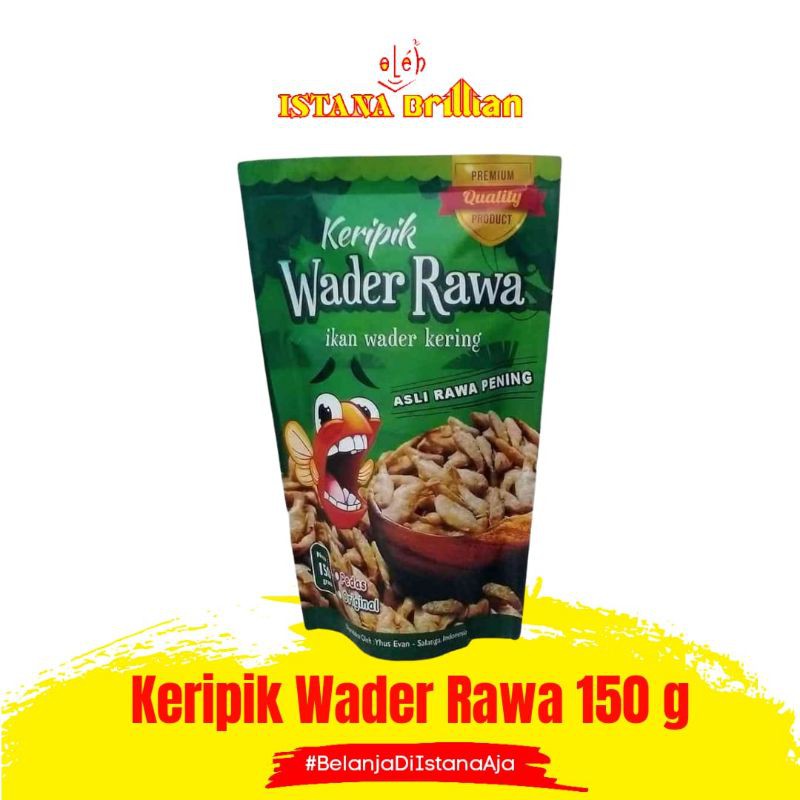 

Ikan wader crispy | Wader Renyah / Wader Kriuk Goreng Garing 100gr