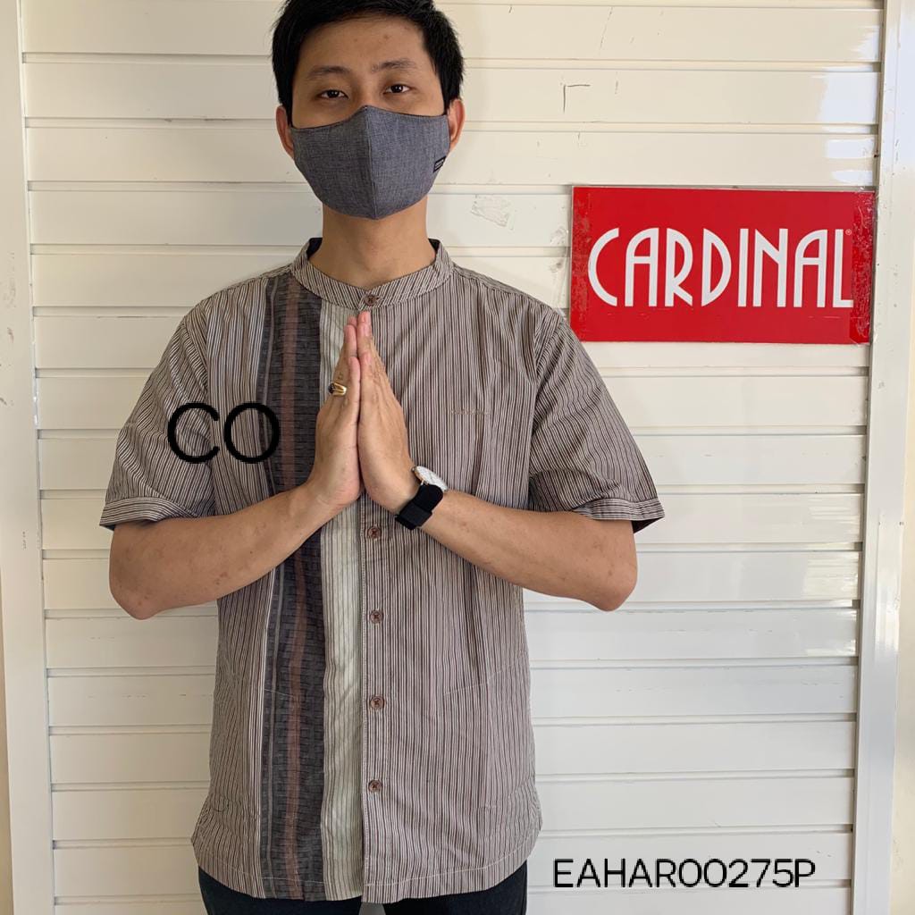 BB CARDINAL KA KEMEJA KOKO PRIA LENGAN PENDEK FORMAL Baju Cowok 100% Original