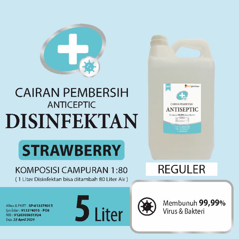 Disinfektan aneka aroma jurigen 5 liter