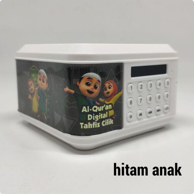 (BISA REQUEST NAMA.) SPEAKER ALQURAN ADVANCE TP600 16GB BLUETOOTH/UST.SOMAD-ADVANCE HITAM ANAK
