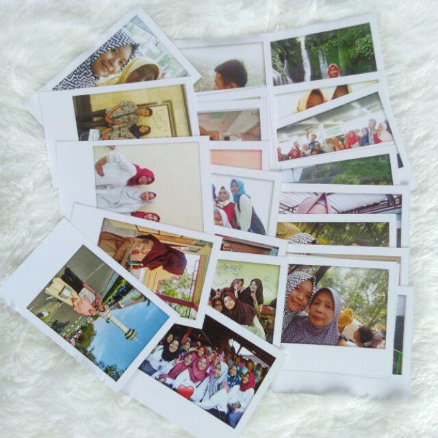 Craftpedia Cetak Polaroid 3 Bentuk (potrait, Square, Landscape)