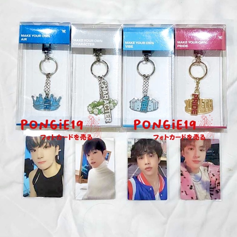 THE BOYZ BE YOUR OWN KING KEYRING HYUNJAE / JUYEON / SUNWOO / ERIC / BYOK MD PHOTOCARD
