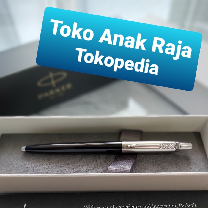

TULIS-ALAT- PEN PARKER JOTTER BLACK BALLPOINT -ALAT-TULIS.
