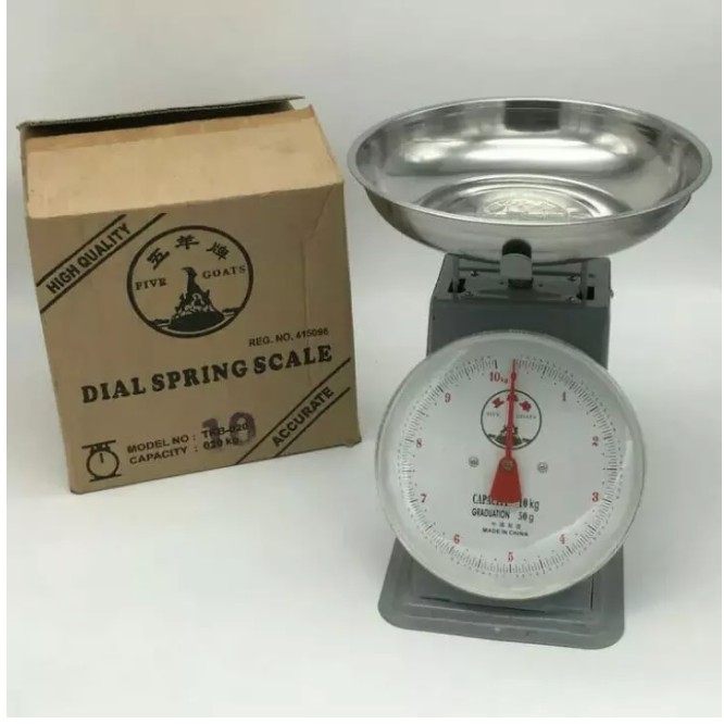 Timbangan Serbaguna Cap Kambing - Timbangan Buah, Sembako, Laundry, Paket (10kg / 15kg / 20kg)