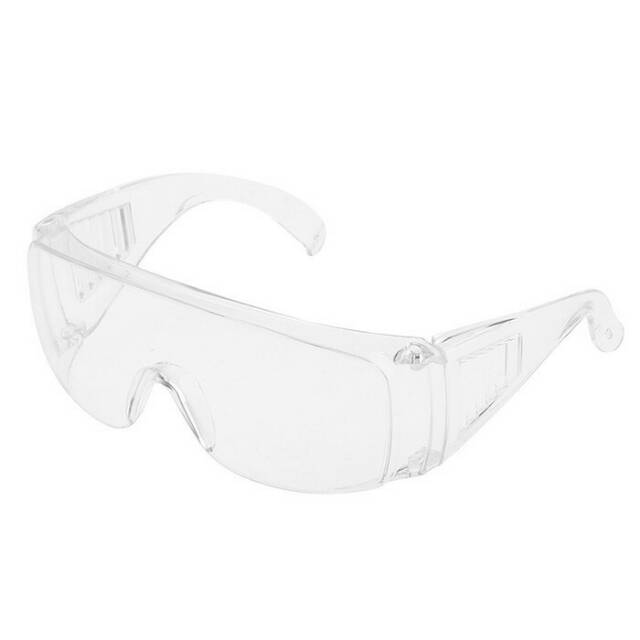 Alice dental kacamata kerja kaca mata pelindung bening transparan safety goggle google glass putih