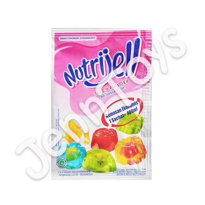 

agar-agar-puding-bahan- jenntoys -jelly powder nutrijel ekonomis varian buah nutrijell 10gr