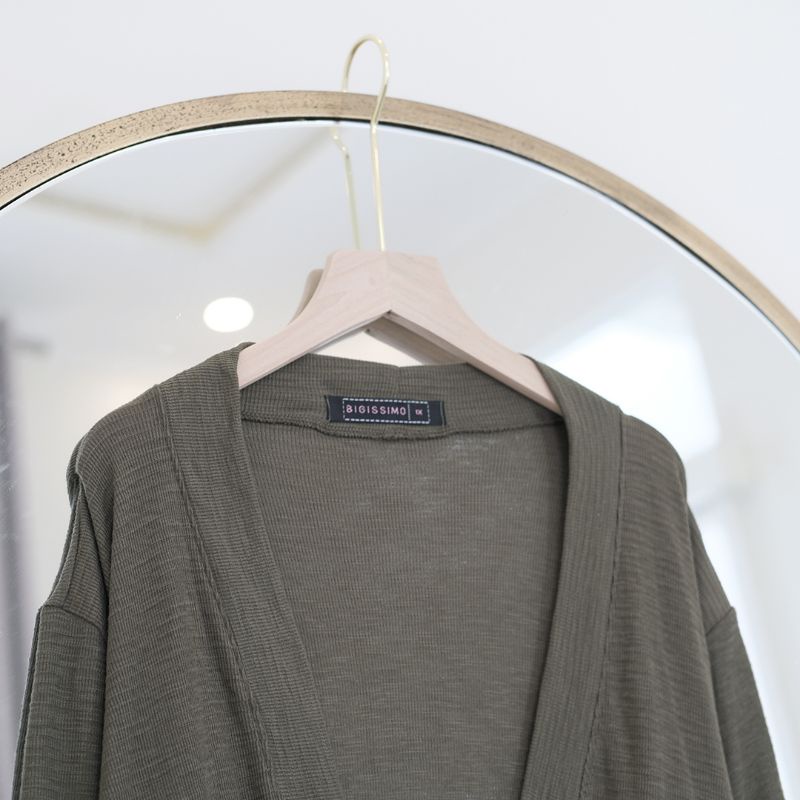 BIGISSIMO ATTERA LONG CARDI BIGSIZE-3