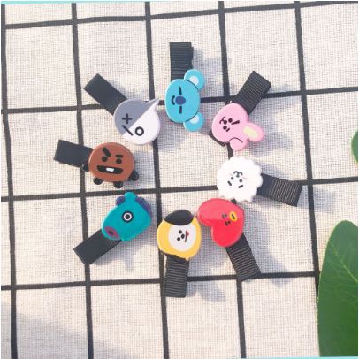 MoonLand 307 / 308 COD jepit  RAMBUT CEWEK PIN PONI WANITA JEPIT RAMBUT AKSESORIS BTS BT21 KOREA