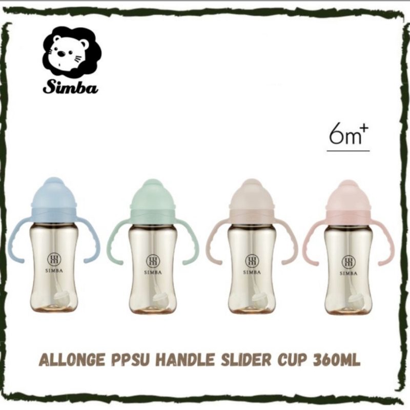 SIMBA PPSU Handle-Slider Cup 360ml