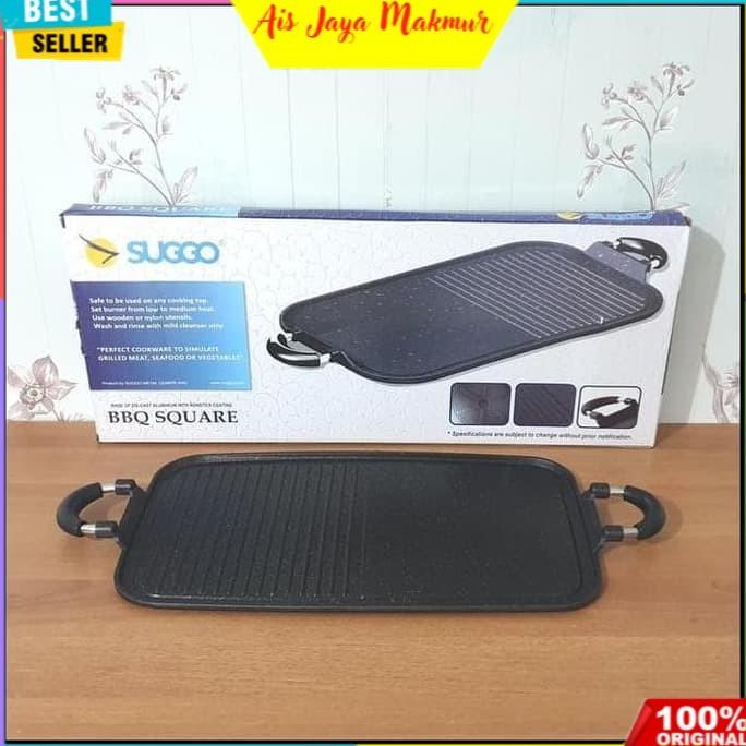 best produk] Long Griddle / Multi Grill pan teflon Suggo / Pemanggang / Griller