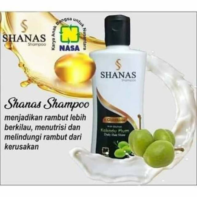 Shanas Shampoo anti ketombe dan rontok